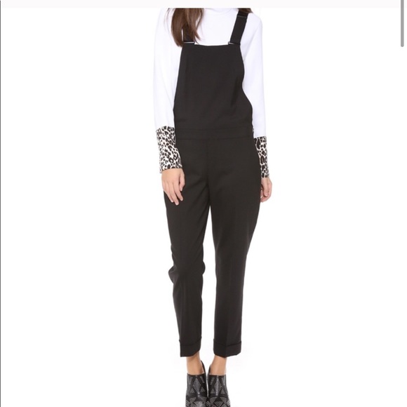 Club Monaco Pants - Club Monaco Italian Tropical Wool Overalls